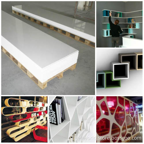 White Solid Surface 12mm, Pure Acrylic Corian Tile Kitchen Countertop Materials, White Corian Sheet